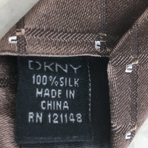 DNKY SILK TIE - Picture 5 of 14